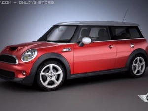 mini cooper clubman 3D Model