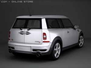 mini cooper clubman Modello 3D