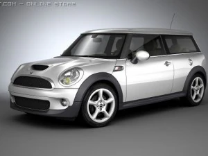mini cooper clubman 3D Model