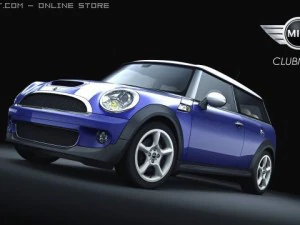 mini cooper clubman 3D Model