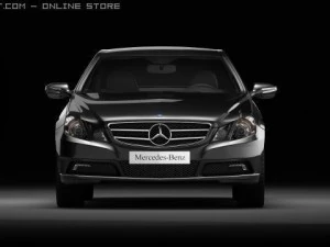 mercedes e class coupe 2010 3D Model