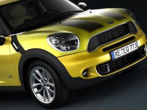mini cooper countryman 2011 Model 3D
