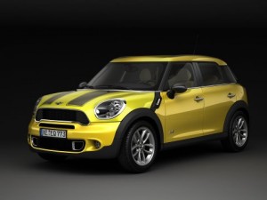 mini cooper countryman 2011 3D Model