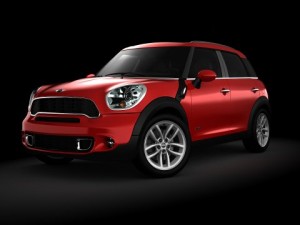 mini cooper countryman 2011 3D Model