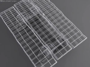 old wooden table 3D Model