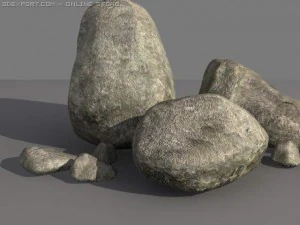 stones 3D Model