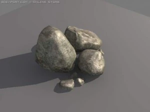 stones 3D Model