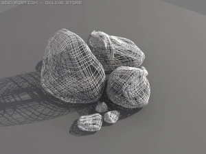 stones 3D Model