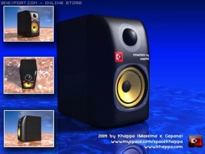 studio monitor Model 3D