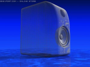 studio monitor 3D Model