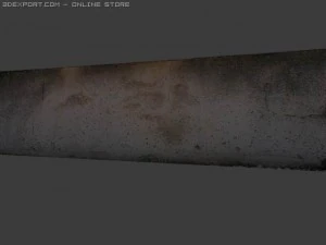 concrete dirty wall 3D Model