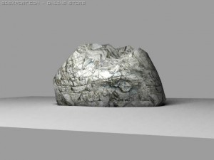 lowpoly rock 3D Model