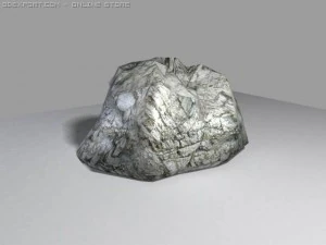 низкополигональный рок 3D Модель