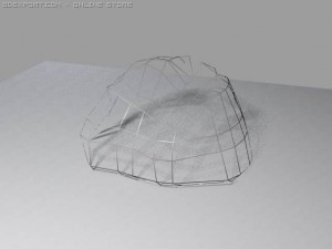 lowpoly rock 3D Model