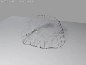 низкополигональный рок 3D Модель