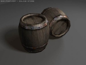 barrel 3D 模型