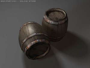 barrel 3D 模型