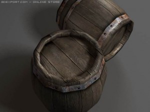 barrel 3D 模型