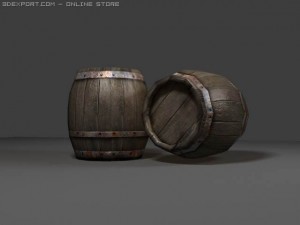 barrel 3D 模型