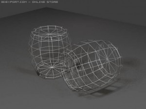 barrel 3D 模型