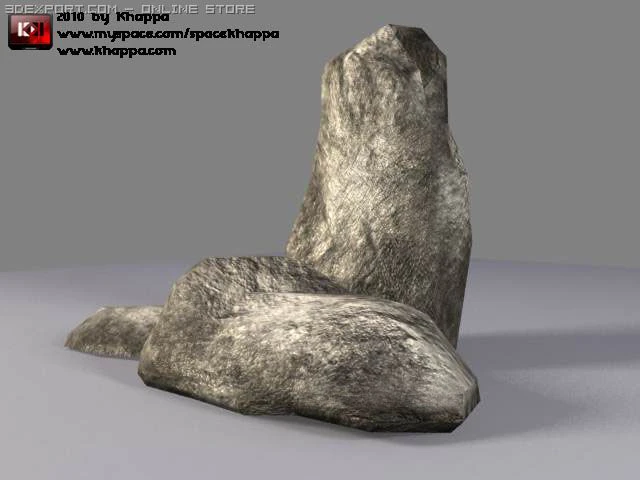 kolekcja skał Model 3D .c4d .max .obj .3ds .fbx .stl .blend 