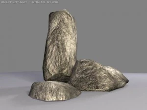 kolekcja skał Model 3D