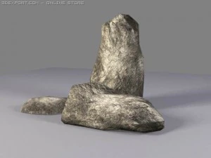 kolekcja skał Model 3D