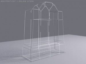 gravestone 3D 모델