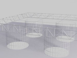 platform basement Modèle 3D