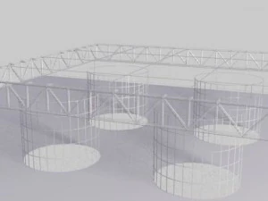 platform basement 3D Model