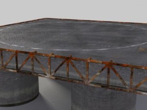 platform basement Modèle 3D