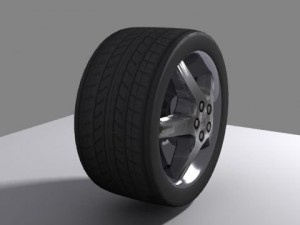 supercar wheel 3D Модель