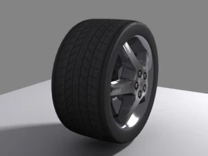 supercar wheel 3D Model