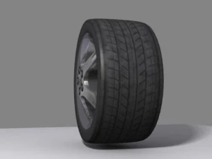 supercar wheel 3D Model
