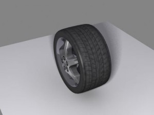 supercar wheel 3D Модель