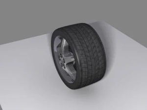 supercar wheel 3D Model