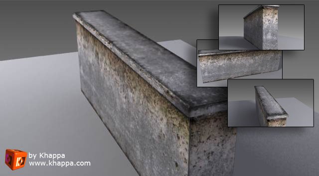 wall bound 001 3D-Modell .c4d .max .obj .3ds .fbx .stl .blend 