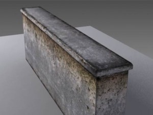 wall bound 001 3D-Modell