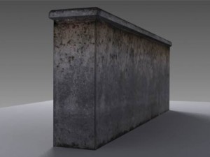 wall bound 001 3D-Modell