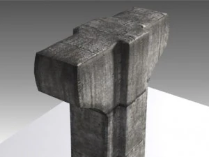 kolom beton besar Model 3D