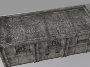 damaged building 3Dモデル