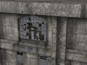 damaged building 3Dモデル