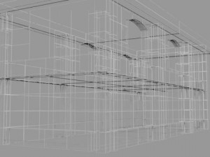 damaged building 3Dモデル