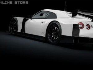 2008 super gt nissan gtr 3D Model