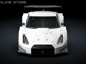 2008 super gt nissan gtr Modelo 3D
