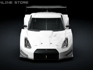 2008 super gt nissan gtr 3D Модель