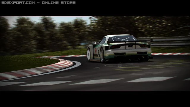 1996 mazda rx7 3D Model .c4d .max .obj .3ds .fbx .stl .blend 