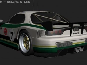 1996 mazda rx7 3D Model