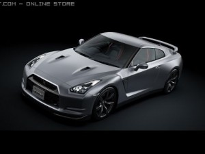 2009 nissan gtr Modelo 3D