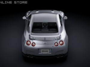 2009 nissan gtr 3D 模型